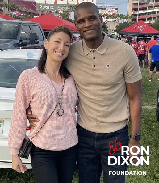 Photo of Ron and Jennifer Dixon, co-founders of The Ron Dixon Foundation,