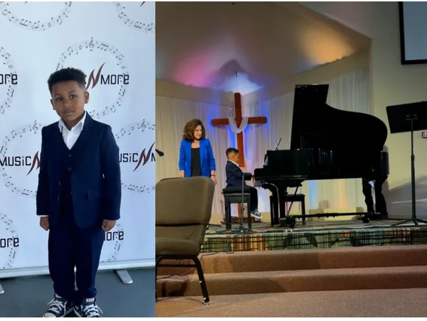 Photo of a Ron Dixon Foundation Music Youth Program