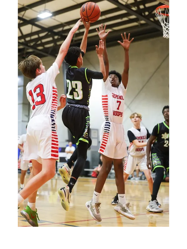 Photo of Youth Basketball Players on a court