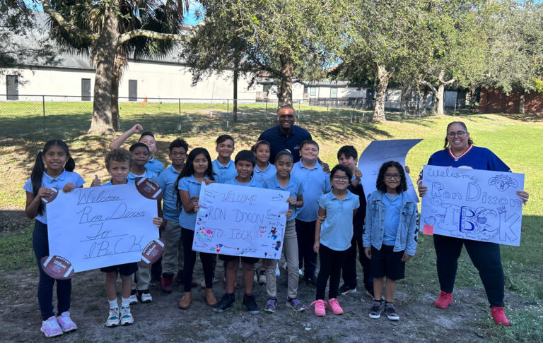 Ron Dixon Visits IBCK Educational Center