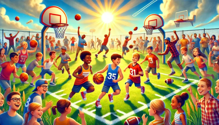 How Team Sports Like Basketball and Football Teach Kids to Work Together